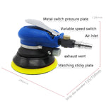 Macchina pneumatica per carta vetrata Lucidatrice per auto Macchina per la frantumazione della ceratrice, 5inch Regular, 5inch Vacuum, 6inch Regular, 6inch Vacuum