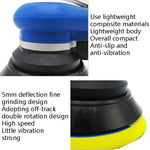 Macchina pneumatica per carta vetrata Lucidatrice per auto Macchina per la frantumazione della ceratrice, 5inch Regular, 5inch Vacuum, 6inch Regular, 6inch Vacuum