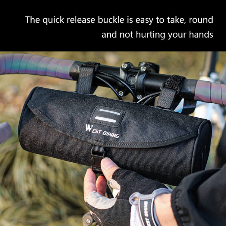WEST BIKING YP0707247 Borsa per batteria con manico a traversa da ciclismo, WEST BIKING YP0707247