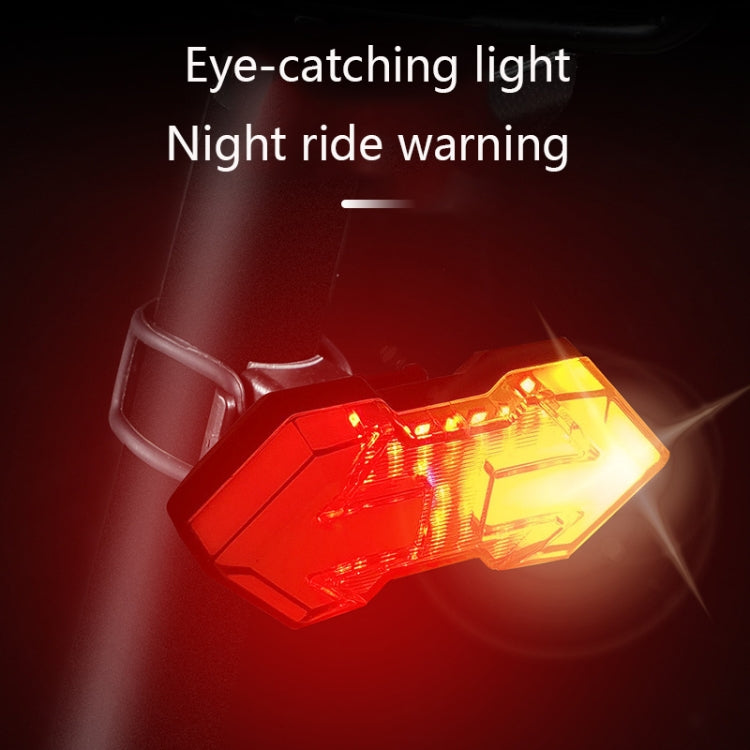 WEST BIKING YP0701299 Fanale posteriore per bicicletta Luce notturna per guida notturna, YP0701299