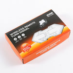 WEST BIKING YP0701299 Fanale posteriore per bicicletta Luce notturna per guida notturna, YP0701299