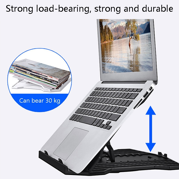 N31 Supporto per laptop portatile Base di supporto per computer sollevabile, Black (Standard Version), White (Standard Edition), Black (Upgrade Version), White (Upgrade Version)