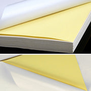 100 fogli A4 Carta per stampa non adesiva Carta per etichette con stampa a getto d'inchiostro adesiva per scrittura in bianco, Glossy, Matte