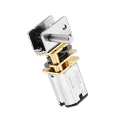 GW12N20 Motore a bassa velocità con ingranaggio a vite senza fine Motore autobloccante con spegnimento ultra mini per robot per auto intelligenti, 6V 10RPM, 6V 30RPM, 6V 55RPM, 6V 100RPM, 12V 20RPM, 12V 60RPM, 12V 110RPM, 12V 200RPM