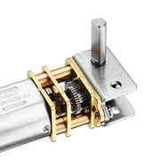 GW12N20 Motore a bassa velocità con ingranaggio a vite senza fine Motore autobloccante con spegnimento ultra mini per robot per auto intelligenti, 6V 10RPM, 6V 30RPM, 6V 55RPM, 6V 100RPM, 12V 20RPM, 12V 60RPM, 12V 110RPM, 12V 200RPM