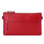 Portamonete per cellulare diagonale monospalla da donna, Red, Navy Blue, Black, Ink, Lake Blue, Khaki, Jujube Red, Orange, Brown