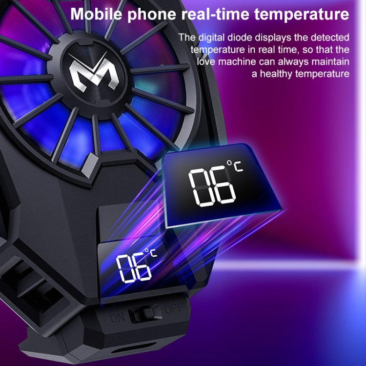 Radiatore raffreddamento smartphone MEMO con luci colorate
