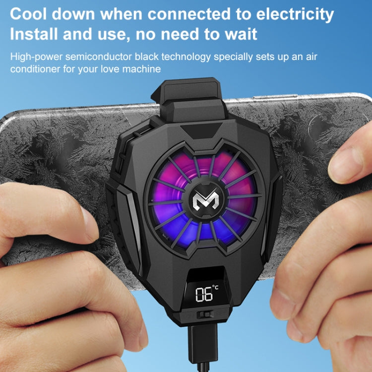 Radiatore raffreddamento smartphone MEMO con luci colorate