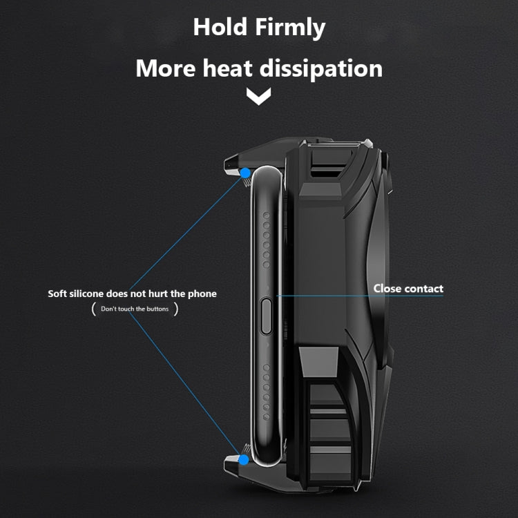 Radiatore raffreddamento smartphone MEMO con luci colorate