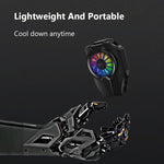 Radiatore raffreddamento smartphone MEMO con luci colorate