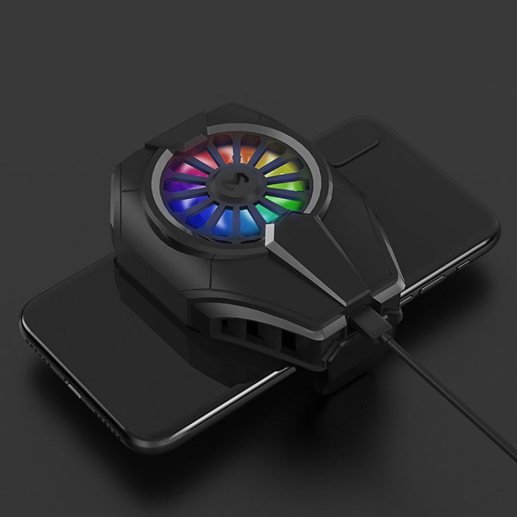 Radiatore raffreddamento smartphone MEMO con luci colorate