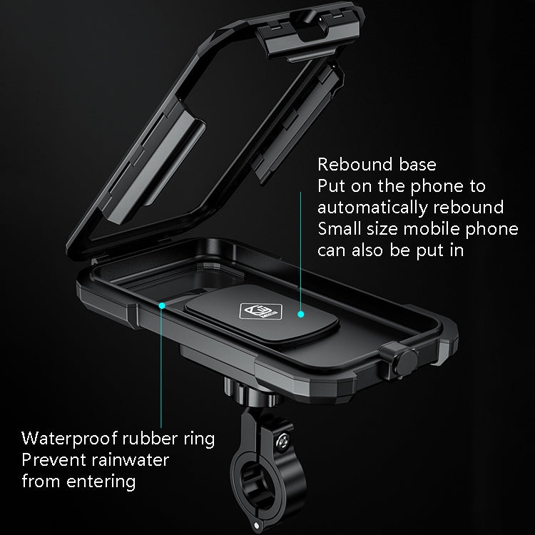 Le migliori offerte per Kewig Bicycle Motorcycle Waterproof Box Staffa per telefono cellulare sono su ✓ Confronta prezzi e caratteristiche di prodotti nuovi e usati ✓ Molti articoli con consegna gratis!, Small Handlebar Installation                    ...