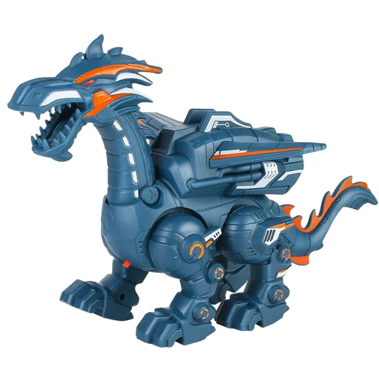 Dinosauro meccanico elettrico Giocattolo di simulazione Giocattolo animale Suono multifunzionale e giocattolo leggero, Stile:, Spray-Blue, Spray-Dark Black, No Spray-Gray, No Spray-Green