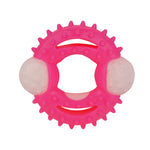 2 PCS BG-W177 Giocattoli per animali domestici Denti resistenti alla masticazione Giocattoli per cani per la pulizia dei denti, Colore:, Blue, Yellow, Pink