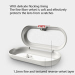 Custodia per occhiali per auto Scheda di memoria per visiera interna per automobile multifunzione, Back Single Snap Black, Back Single Snap White