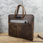 Borsa in pelle Crazy Horse per MacBook Pro 16"