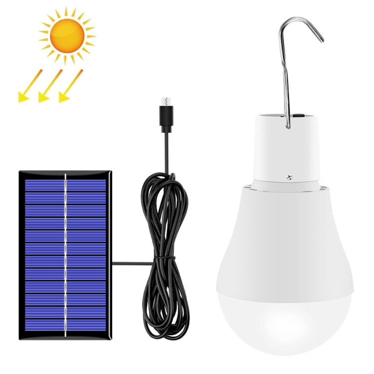 Lampadina solare LED portatile USB per esterni 5W