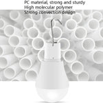 Lampadina solare LED portatile USB 5W per esterni