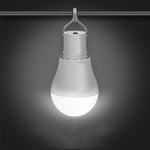 Lampadina solare LED portatile USB 5W per esterni