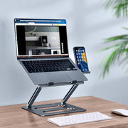 Supporto per notebook in metallo Oatsbasf Z08 Supporto per notebook regolabile da scrivania