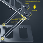 Supporto per notebook in metallo Oatsbasf Z08 Supporto per notebook regolabile da scrivania