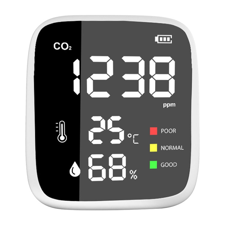 DM1308B Rilevatore di concentrazione di anidride carbonica con display a LED, DM1308B