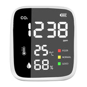 DM1308B Rilevatore di concentrazione di anidride carbonica con display a LED, DM1308B