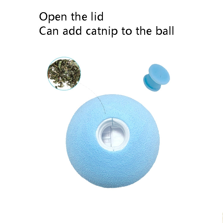 3 PCS Funny Cat Toy Ball Simulazione Palla vocale animale, EVA Material, Wool Material