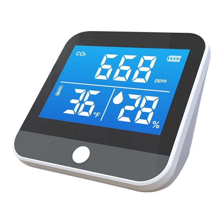 DM306C Rilevatore di concentrazione di CO2 Analizzatore di rilevamento di anidride carbonica Monitor multifunzionale della qualità dell'aria, DM306C