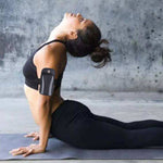 Fascia da polso per fitness, corsa, sport, impermeabile, in tessuto Oxford, per smartphone da 6 pollici