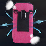 Fascia da polso per fitness, corsa, sport, impermeabile, in tessuto Oxford, per smartphone da 6 pollici