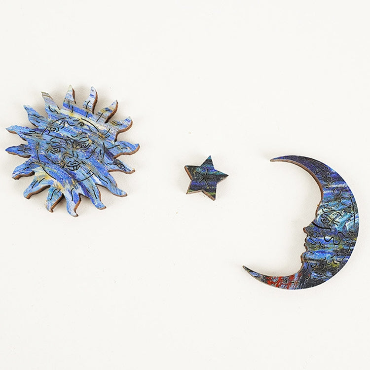 Puzzle di legno irregolare The Starry Night 340 pezzi
