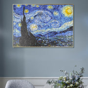 Puzzle di legno irregolare Regalo creativo per adulti ad alta difficoltà, The Starry Night