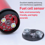 Cheetah No. 1 Alcol Tester Che Soffia Alcol Tester Baton Con Funzione Torcia, Spina CN, With Flashlight Function, CN Plug, With Flashlight Function, EU Plug