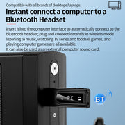 Ricevitore Bluetooth 5.0 per auto K9 White