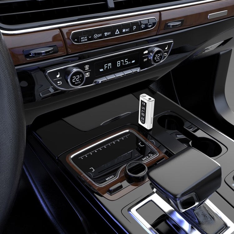 Ricevitore Bluetooth 5.0 per auto K9 White USB AUX