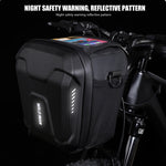 WILD MAN GS9 Mountain Bike Handle Bag Hanging Bag Riding Head Bag Touch Screen EVA Hard Shell Bag, GS9