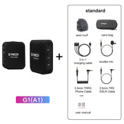 Sistema microfonico wireless 2,4 GHz con microfono lavalier