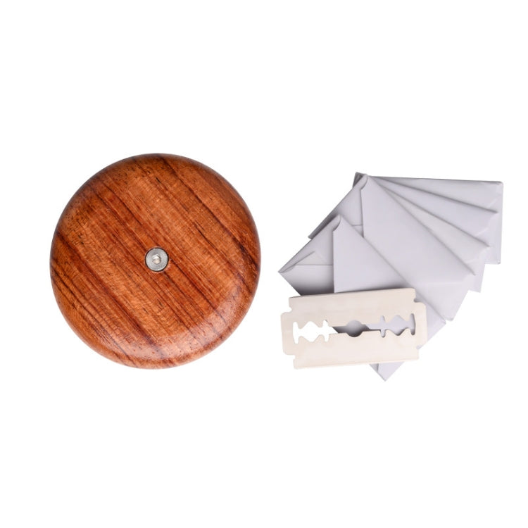 Coltello tondo per baguette per pane Coltello per tagliare il pane a doppia faccia in legno con 5 lame, Beech, Flower Pear Wood, Pattern 1 Flower Pear Wood, Pattern 2 Flower Pear Wood, Pattern 3 Flower Pear Wood, Pattern 4 Flower Pear Wood             ...