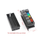 Fusibile a 11 vie modificato per auto con sedile a cassetta interno per collegamento cabina auto a 6 vie, 11-Way Fuse
