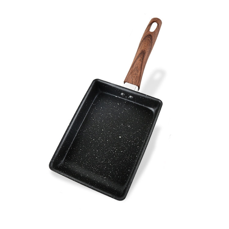 JBY-6658 Padella Piccola Tamagoyaki Pan Maifanshi Padella Antiaderente Padella Quadrata Per Frittata, Dimensione:, Small (Imitation Wood Grain Handle), Large(Imitation Wood Grain Handle), Small (Bakelite Handle)