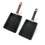 JBY-6658 Padella Piccola Tamagoyaki Pan Maifanshi Padella Antiaderente Padella Quadrata Per Frittata, Dimensione:, Small (Imitation Wood Grain Handle), Large(Imitation Wood Grain Handle), Small (Bakelite Handle)