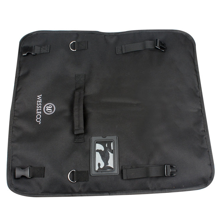 WESSLECO Chef Knife Storage Bag Knife Roll Bag, WESSLECO Black
