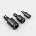 3 PCS Windurate Giunto Universale Connettore Chiave Elettrica Manicotto Giunto Sterzo Elettrico Testa, Specifica:, 1/4 inch, 1/2 inch, 3/8 inch