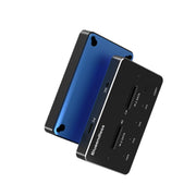 Scatola per disco rigido a stato solido SATA / NVME con base per disco rigido mobile a doppio disco M.2, M.2 SATA (Gray + Blue), M.2 NVME (Black + Red)