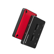 Scatola per disco rigido a stato solido SATA / NVME con base per disco rigido mobile a doppio disco M.2, M.2 SATA (Gray + Blue), M.2 NVME (Black + Red)