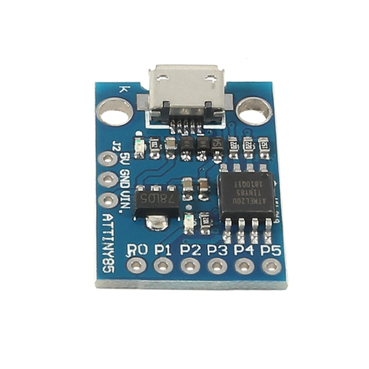 Scheda sviluppo MCU Mini USB Attiny85 24x18mm