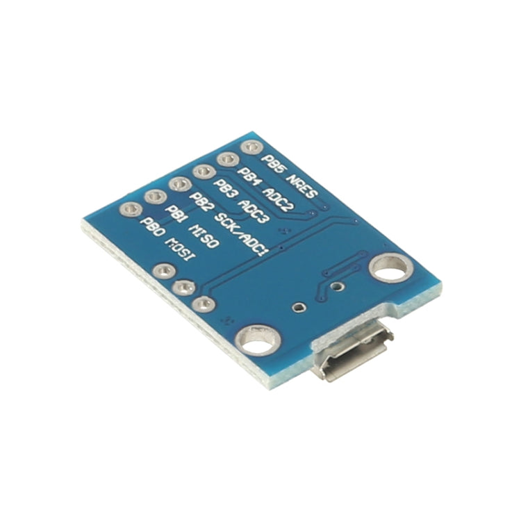 Scheda sviluppo MCU Mini USB Attiny85 24x18mm