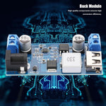 Modulo buck DC 12V/24V a 5V 6A USB 30W alimentazione