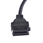 2 PCS OBD femmina trasparente accendisigari resistente alle alte temperature ignifugo accendisigari, OBD Female